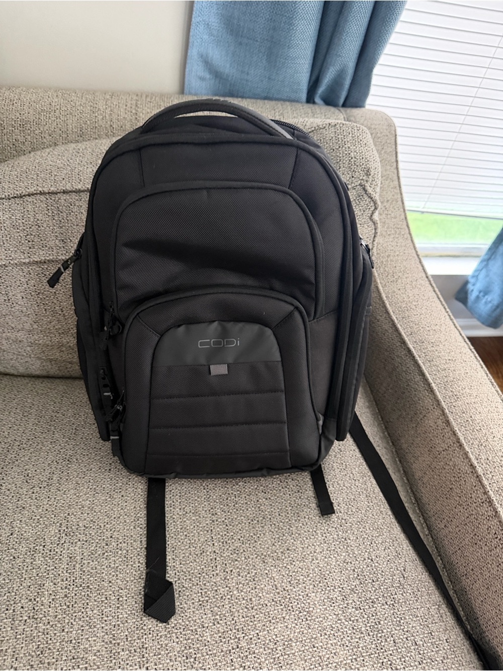 CODi Ferretti Pro Carrying Case (Backpack) for 17.3" Notebook, Tablet, Black